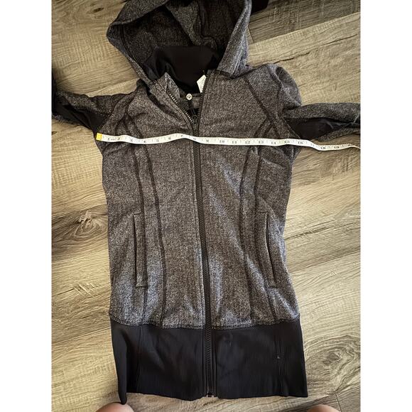 Lululemon Define Jacket – Herringbone Heathered Black Size 4 EUC - Picture 6 of 9